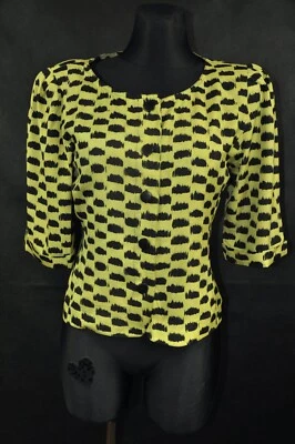 Vintage Georges Rech Paris Silk Women's Blouse size 38 - Photo 1/4