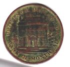 H11] 1842 PROVINCE OF CANADA BANK OF MONTREAL ONE PENNY COPPER TOKEN