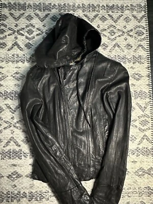 Ever Chaqueta Cuero Genuino Mujer Pequeña Foto 1 de 4