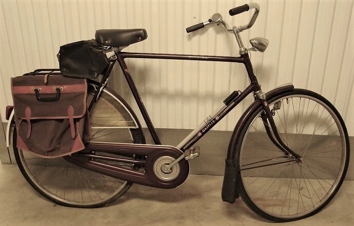 Gazelle Sport Primeur Road Citybike Lugged  Roadbike Dutch Panier Rack 22" - Image 1 of 2