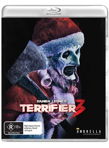 BRAND NEW Terrifier 3 (Blu-Ray, 2024) Horror Movie Art The Clown - Picture 1 of 1