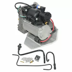 LAND ROVER DISCOVERY 3 AIR SUSPENSION COMPRESSOR LIFT PUMP & RELAY - LR023964 - Picture 1 of 7