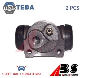 62835X DRUM WHEEL BRAKE CYLINDER PAIR REAR ABS 2PCS NEW OE REPLACEMENT - Picture 1 of 5