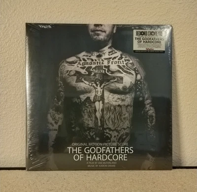 AARON DRAKE The Godfathers of Hardcore OST 180g LP SILVER VINYL Agnostic Front - Image 1 of 2