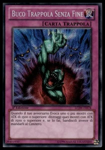 YuGiOh Bottomless Trap Hole #OP13-IT078 NM Secret - Exact Card ITALIAN - Picture 1 of 2
