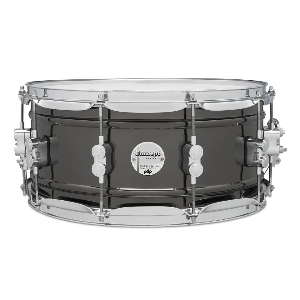 PDP Concept Series Metal Snare, 6.5x14, Black Nickel Over Steel w/Chrome - Image 1 of 1
