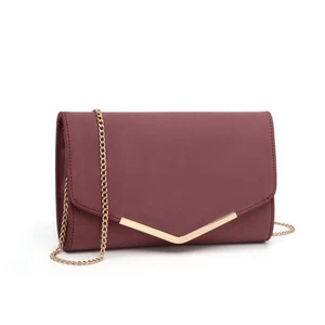 Miss Lulu Pochette Donna Borsa Donna Elegante Pochette e Clutch Borsetta - Foto 1 di 1