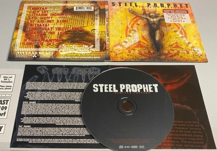 STEEL PROPHET - ''DARK HALLUCINATIONS'' - RARE CULT US METAL DIGI-CD 1999 - Bild 1 von 1