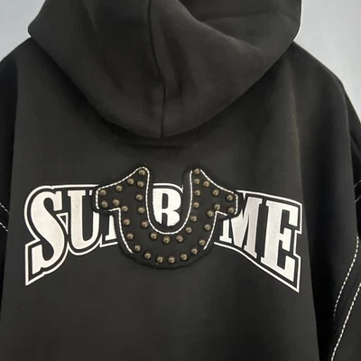 XL - Supreme/True Religion® Zip Up Hooded Sweatshirt F/W 25 - Image 1 of 4