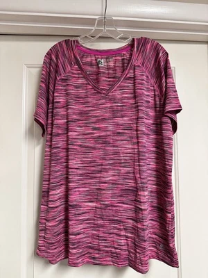 Women’s RBX Performance 2X Pink Short Sleeve Shirt Top - Image 1 of 2