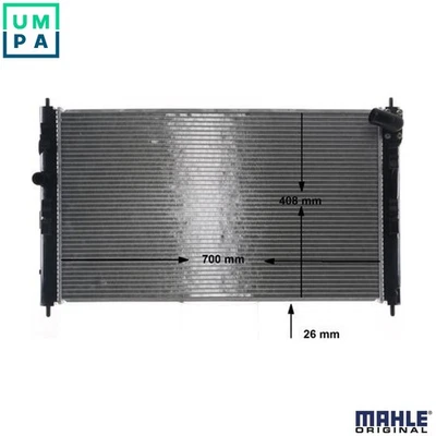 RADIATOR ENGINE COOLING CR 2239 000S FOR PEUGEOT CITROEN 6HZ 1.8L 4cyl 4008 1.8L - Image 1 of 4