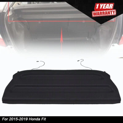 Fit For 2015-2019 Honda Fit Cargo Cover Rear Trunk Luggage Shade Shield New - Image 1 of 4