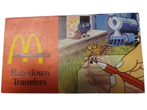 Trasferimenti McDonald's Rub Down 1978 vintage - Foto 1 di 3