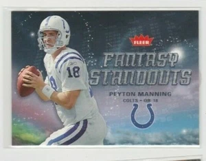 PEYTON MANNING '06 FLEER FANTASY STANDOUTS INSERTO-AFFERRA QUESTA HALL OF FAMER OGGI! - Foto 1 di 12