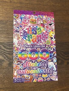 Lisa Frank Sticker Book 600+ Unicorn Zoomer Zorbit Hunter Forrest Holiday - Imagen 1 de 9
