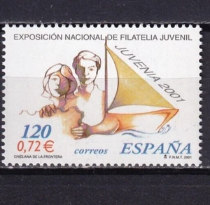 ESPAÑA - 2001  - Filatelia - Edifil  3781 - Filatelia Juvenil - MNH - Picture 1 of 1