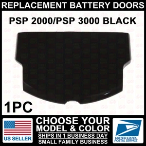 Battery Cover Door for Sony PSP 1000/2000/3000 White/Black/Silver Replacement - Picture 1 of 23