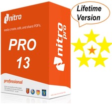 Nitro Pro 13 PDF Reader & Editor Lifetime$WINDOWS