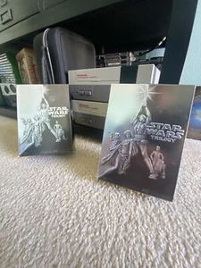 2 X Star Wars Trilogy DVD (Used) Box Sets 3 Movies + Bonus DVD - Bild 1 von 7