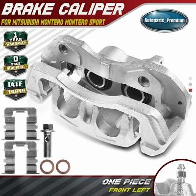 Pinza de freno con soporte para Mitsubishi Montero Montero Sport delantero izquierdo Foto 1 de 4