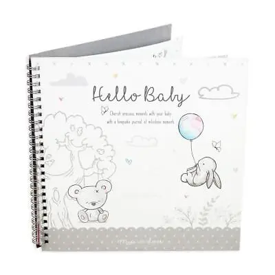 Baby Memory Journal Keepsake Book Milestone Photobook Gender Neutral Diary Gift • 6.49£