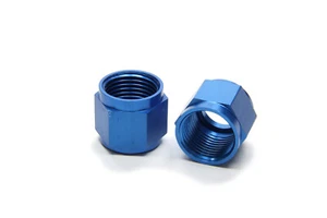 Tuerca de tubo de montaje Aeroquip 8 AN 1/2 in tubo aluminio azul anodizado par FBM 3676 - Imagen 1 de 1