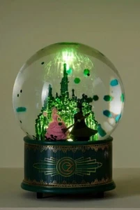 Wicked Glinda Elphaba Sold Out Luxury Large Light Up Snow Globe Brand New In Box - Picture 1 of 8