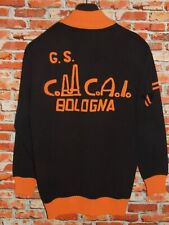 Shirt Bike Jacket Shirt Cycling Heroic Vintage 70'S Bologna 50% Wool Embroidered