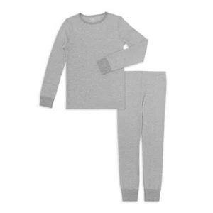 Athletic Works Girl's Set Waffle Thermal Top & Bottom 2-Pack Size XXL 18 - Picture 1 of 5
