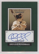 2005 Upper Deck Origins Old Judge Auto Aubrey Huff (Batting) #AH Auto