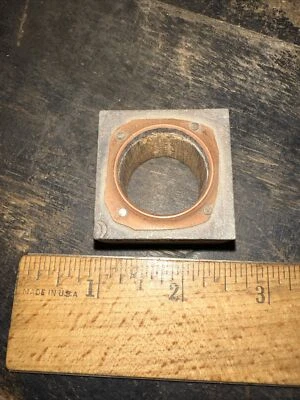 Print Block  “ Brass Border Frame “ Room For Type, Round - Image 1 of 4