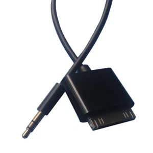 Adaptateur d'entrée AUX câble mâle vers stéréo 3,5 mm 3,5 mm pour station d'accueil iPod iPad iPhone - Photo 1 sur 2