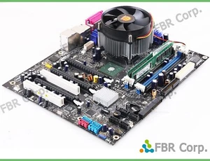Placa madre EXC+ Intel 975X E210882 LGA 775 con puertos de E/S de 2 GB DDR2 RAM D975XBX2KR - Imagen 1 de 4