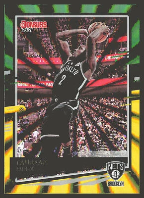2020-21 Donruss #121 Taurean Prince Holo Green and Yellow Laser - Image 1 of 2