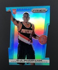 2013-14 Panini Prizm CJ McCollum Light Blue Die-Cut /199 Rookie SHARP!