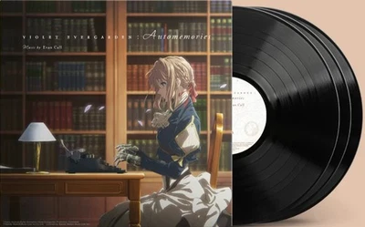 Violet Evergarden (Original Soundtrack) Standard Edition Black Vinyl 3xLP Record - Image 1 of 2