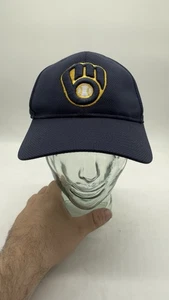 NEW Youth Milwaukee Brewers Baseball Hat Cap Adjustable Strap Team MLB - Picture 1 of 6