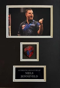 Niels Zonneveld handsigniertes Flug montiert Foto Display Darts Autogramm - Bild 1 von 1