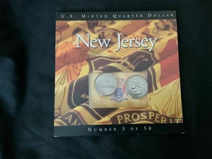 U.S. Minted Quarter Dollar, New Jersey #3 of 50 unopened - Picture 1 of 5