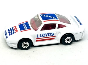 Matchbox International 7 Porsche 959 in white, "Lloyds" tampo print, mint! - Picture 1 of 4