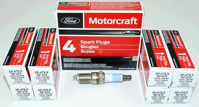Set of 8 Motorcraft Spark Plug SP479X for Ford Mercury Lincoln Mazda 1960-2011 - Image 1 of 4