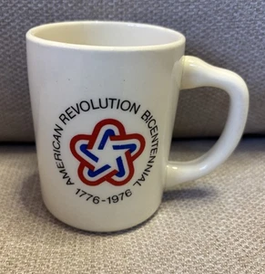 American Revolution Bicentennial 1776-1976 Coffee Tea Mug Cup (8 oz) SEE PICS - Picture 1 of 3