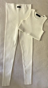 Essentials Leggings L XL Fear Of God Cintura Alta Ropa de Salón Gimnasio Corto Deporte Top - Imagen 1 de 20