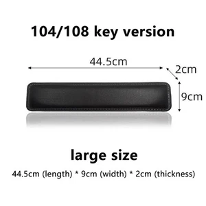 Keyboard Wrist Rest Memory Foam Keyboard Pad Palm Rest For Keyboard Mechanical - Imagen 1 de 15