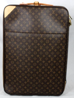 Maleta con ruedas LOUIS VUITTON monograma de lona y Vachetta PEGASE LEGERE 65 Foto 1 de 4