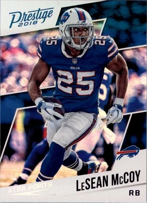 2018 Prestige Xtra Points Purple #198 LeSean McCoy - FB - Image 1 of 2