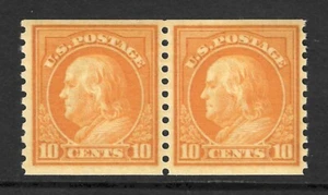 US Scott #497 MNH 1922 Choice Pair Intense Color w/PF Certificate - Picture 1 of 2