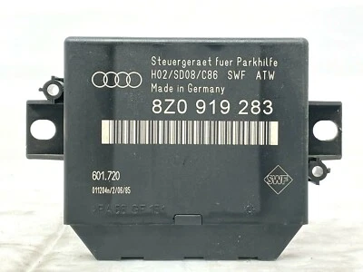 2005 AUDI ALLROAD QUATTRO PARK ASSIST CONTROL MODULE SENSOR UNIT PDC 8Z0919283 - Image 1 of 4