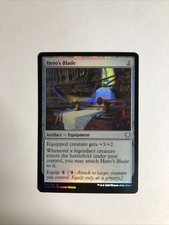 1x Commander Legends Hero's Blade FOIL NM/M Magic the Gathering MTG