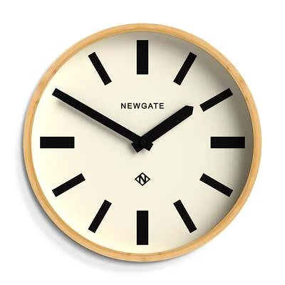 Newgate Bali Bamboo Wall Clock, Ocean Marker Dial, 30cm - image 1 of 4